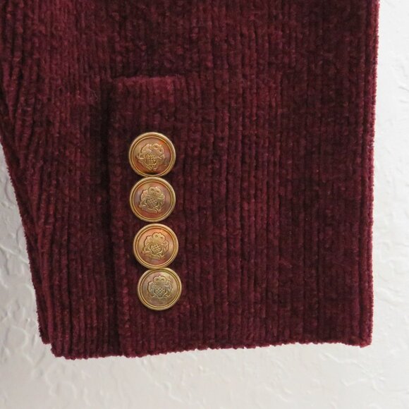 Lauren Ralph Lauren Burgundy Blazer - Picture 12 of 16